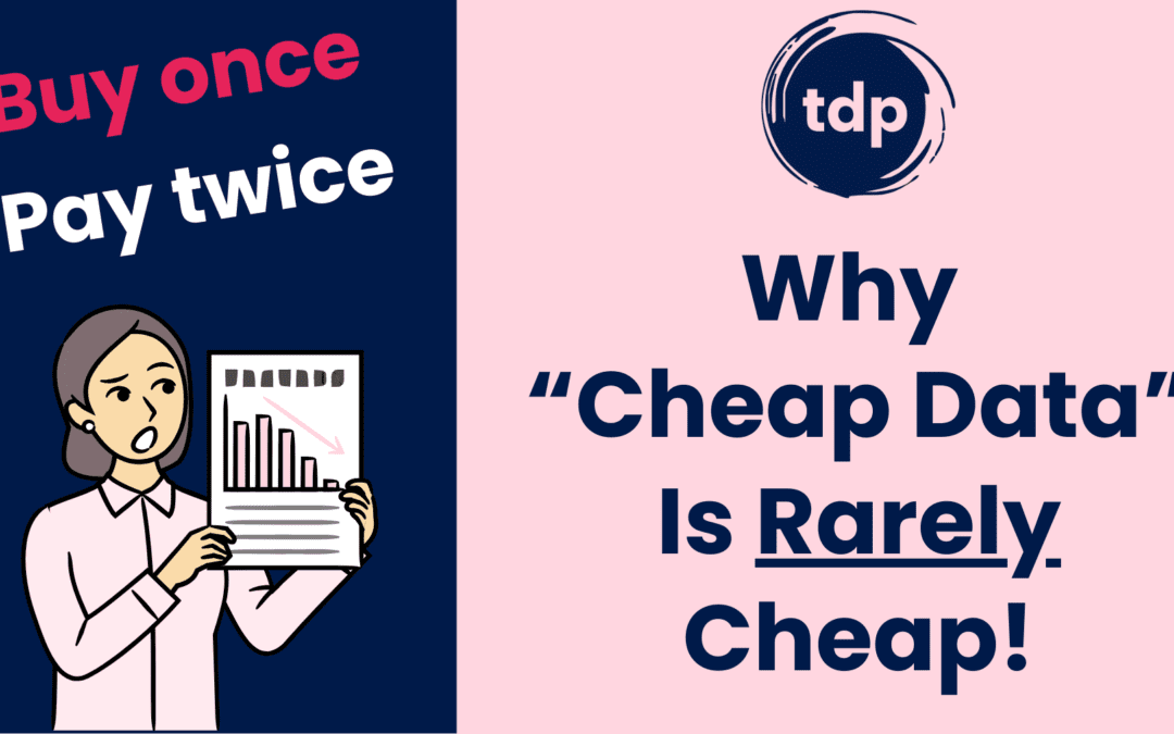 Why “Cheap Data” Is Rarely Cheap